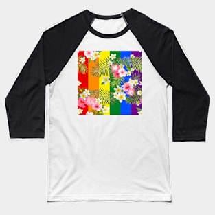 Tropical Pride Baseball T-Shirt